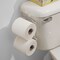 mDesign Over Tank Toilet Tissue Paper Roll Holder / Dispenser
